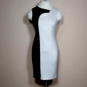 Calvin Klein Black & Pink Dress NWOT